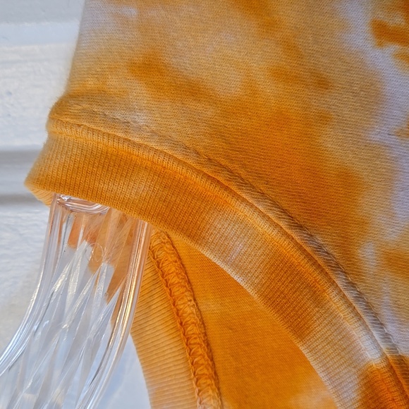 Bella, Short Sleeve Tee, XL, X-Large, Orange Tie Dye, 100% Cotton, USA Made - Picture 8 of 11
